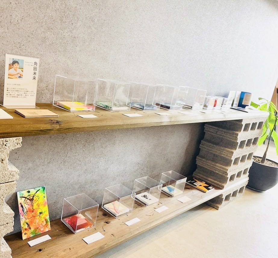 個展 みらいのかたち at MABONO 展示の様子
